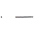 The Sparex Gas Strut, S.19799, is a linear gas spring strut with a cylindrical body and rod, featuring mounting ends on both sides and an F Ball Socket for 10mm Ball, with a total length of 550mm and a ram stroke of 230mm.