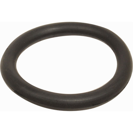 A close-up image of a Sparex Gasket Ring 6'' (176mm) (Rubber) - S.103131, with a circular shape set against a plain white background.