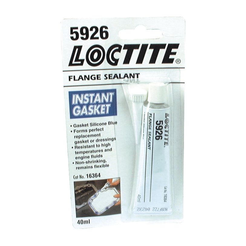 The Sparex Gasket Sealant 5926 - 40 ml (S.14768) is packaged in a tube and described as an instant gasket forming a perfect replacement resistant to high temperatures and engine fluids; this multi-purpose flexible silicone sealant ensures durable sealing performance.