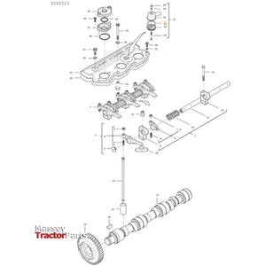 Massey Ferguson Gasket - V836667459 | OEM | Massey Ferguson parts | Gaskets-Massey Ferguson-Cylinder Head Gaskets,Engine & Filters,Engine Parts,Farming Parts,Gaskets,Tractor Parts