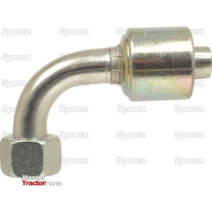 Gates BSP 60° Hose Insert 5/8'' x 3/4'''' Female 90° Swept Swivel - S.116152 - Farming Parts