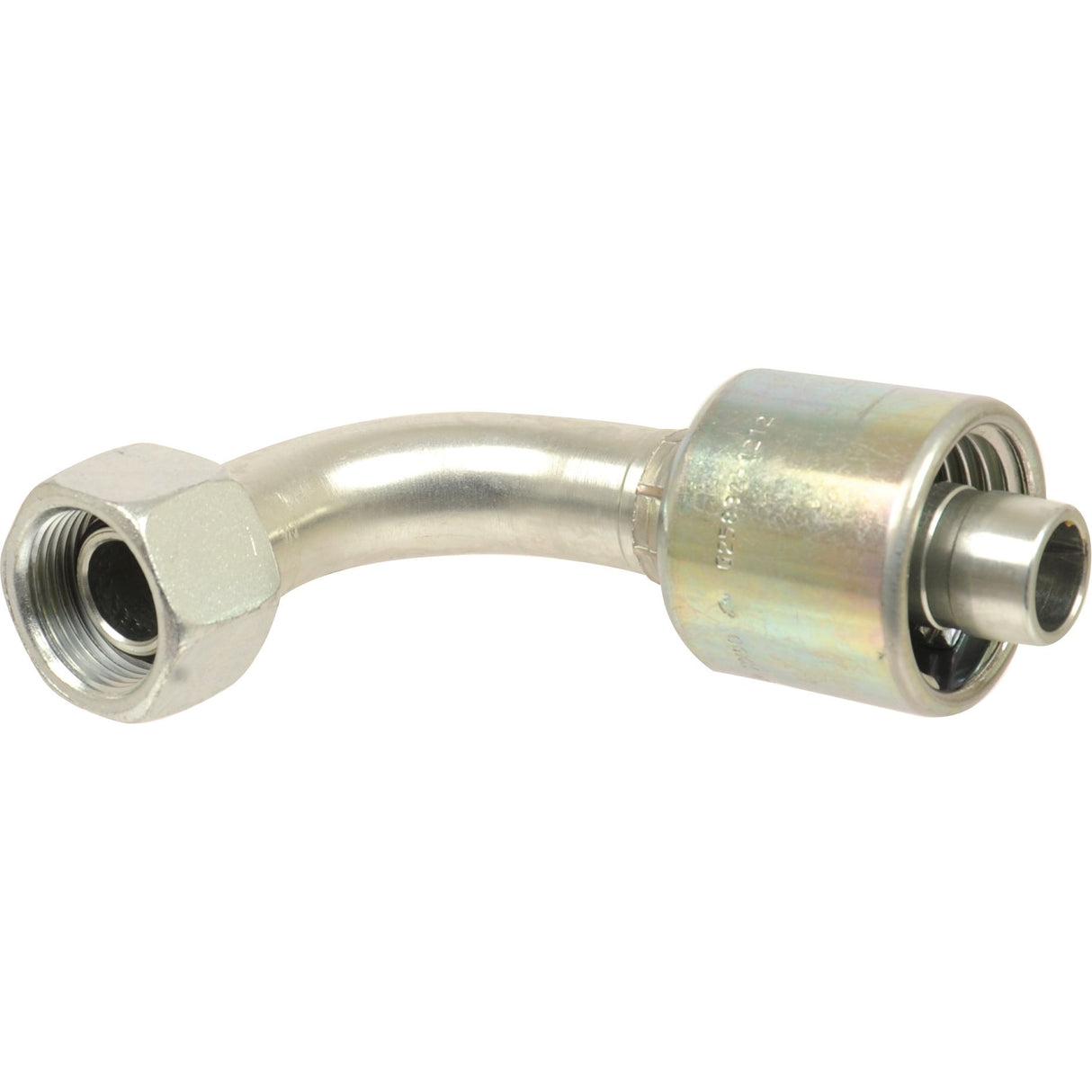 Gates BSP 60° Hose Insert 3/8'' x 3/8'''' Female 90° Swept Swivel - S.116147 - Farming Parts