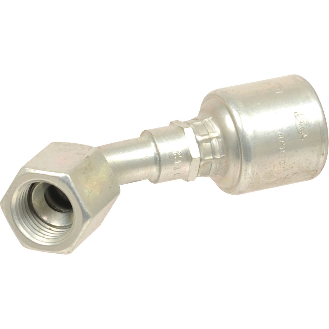 Gates JIC 37° Hose Insert 1/4'' x 9/16'''' Female 135° Swept Swivel - S.116212 - Farming Parts