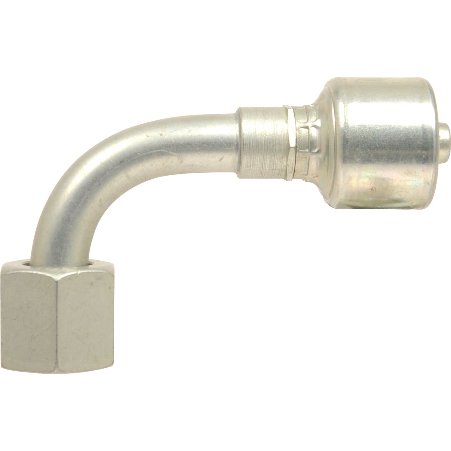 Gates JIC 37° Hose Insert 3/8'' x 3/4'''' Female 90° Swept Swivel - S.116233 - Farming Parts
