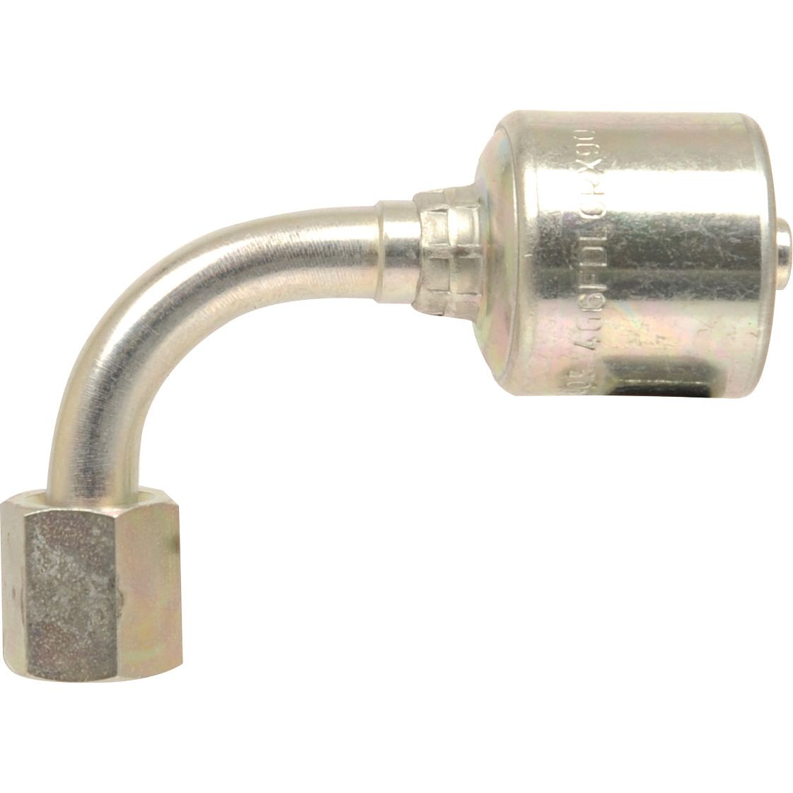 Gates Metric 24° Hose Insert 5/16'' x M14 x 1.50 Female 90° Swept Swivel - S.116346 - Farming Parts