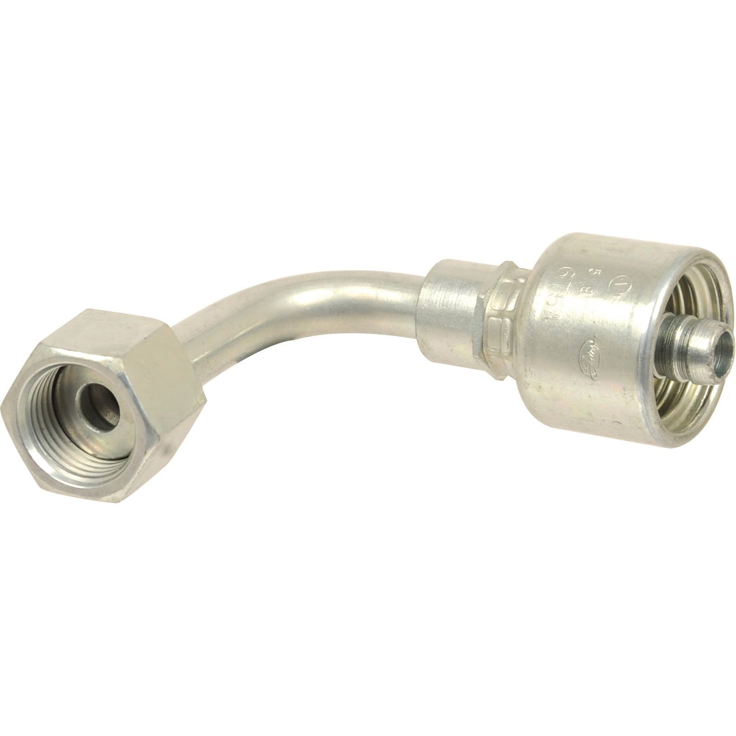 Gates ORFS Hose Insert 1/2'' x 1 3/16'''' Female 90° Swept Swivel - S.116427 - Farming Parts