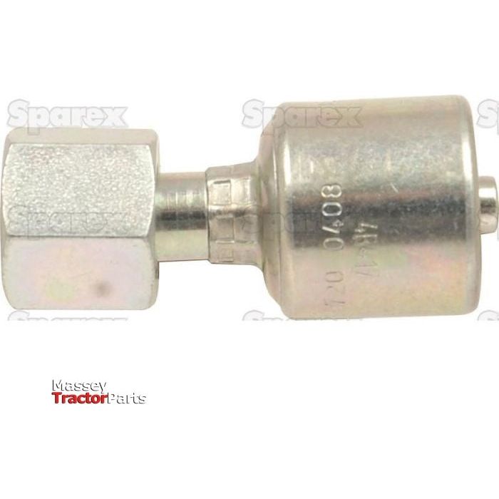 Gates Metric 24° Hose Insert 1/4'' x M16 x 1.50 Female Straight - S.116297 - Farming Parts