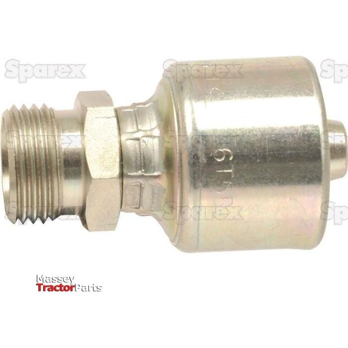 Gates Metric 24° Hose Insert 5/8'' x M26 x 1.50 Male Straight - S.116261 - Farming Parts