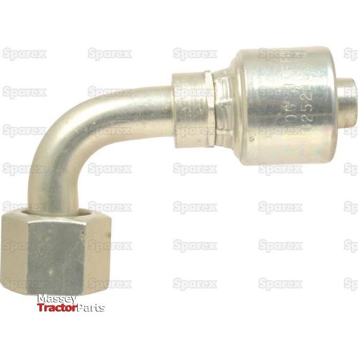 Gates ORFS Hose Insert 3/8'' x 1 3/16'''' Female 90° Swept Swivel - S.116409 - Farming Parts