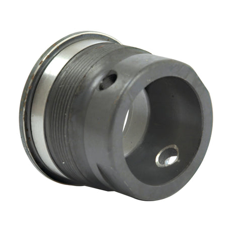 Sparex Gear Lever Cup (Part No. S.42313) is a metal cylindrical mechanical component with threads on one end and a hollow interior, often used in Massey Ferguson gear lever cup assemblies.