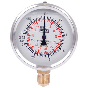 Glycerin pressure gauge 1/2'' (-1/+3 Bar)
 - S.59481 - Farming Parts