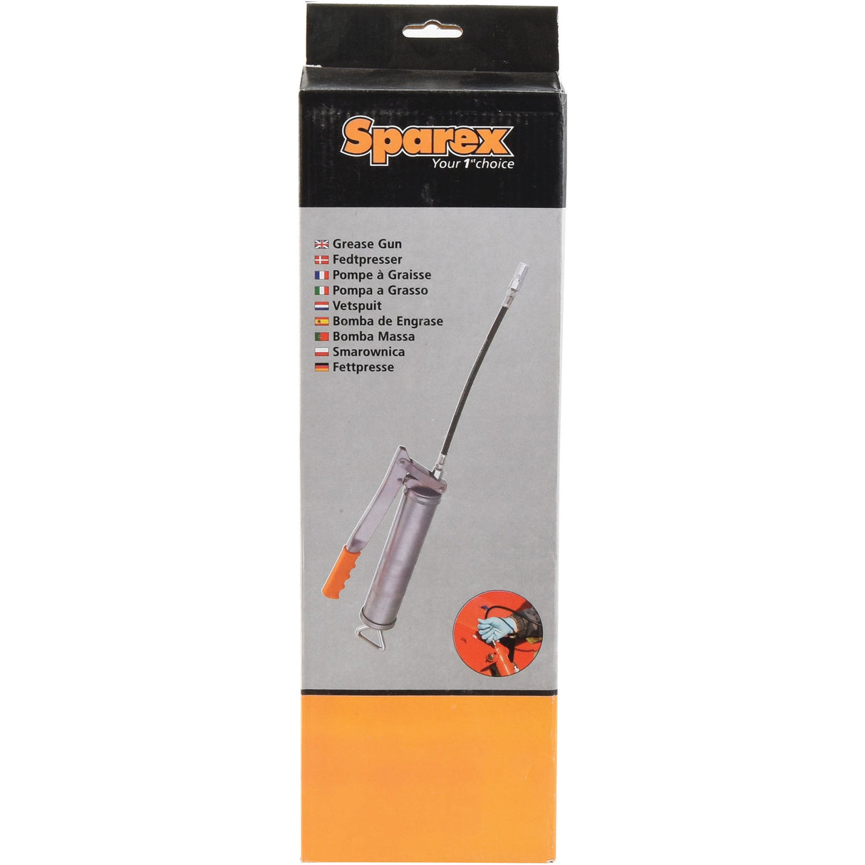 Grease Gun - (Economy Duty) flexible and rigid tubes - S.493879 - Farming Parts