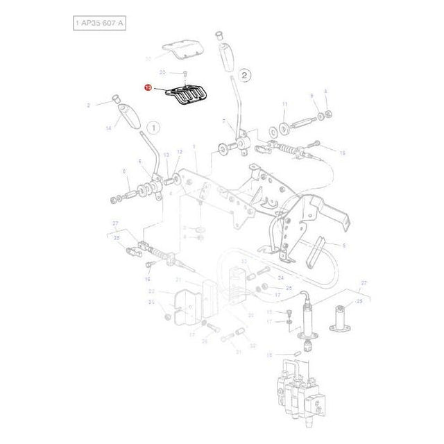 Grille - 3713378M1 - Massey Tractor Parts