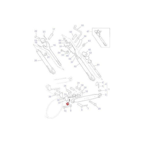 Hair Pin - 195416M1 - Massey Tractor Parts