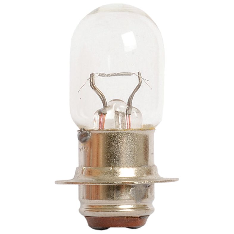 Close-up of a clear Sparex Light Bulb (Filament) with a PX15d metal base, rated at 12V 25W (Sparex Part No. S.54977).
