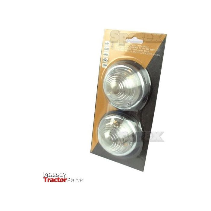 Halogen Marker Light - Front Facing, 12V ()
 - S.13192 - Farming Parts