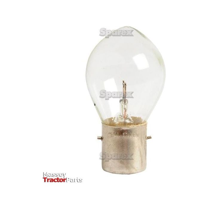 A single clear Sparex light bulb (Filament) 12V, 35W with a BA20s metal base, displayed on a white background.
