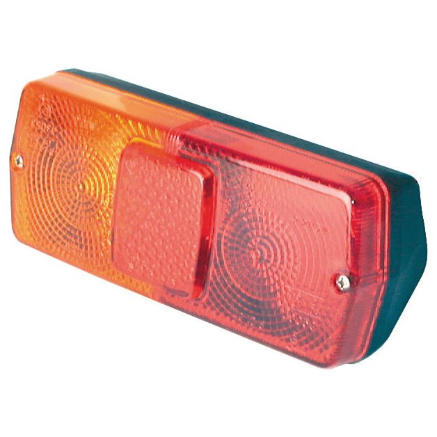 A rectangular Sparex Rear Combination Light (Halogen) with orange and red lenses, featuring two visible screws on the casing, for brake, tail, and indicator functions.