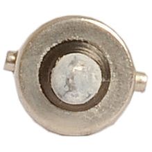 Top view of a Sparex Light Bulb (Filament) T4W with a central screw, two side protrusions, and a 12V marking.