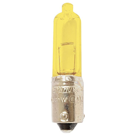 A Sparex Light Bulb (Filament) H21W, 12V, 21W with a BAY9s silver base designed for 12V systems.