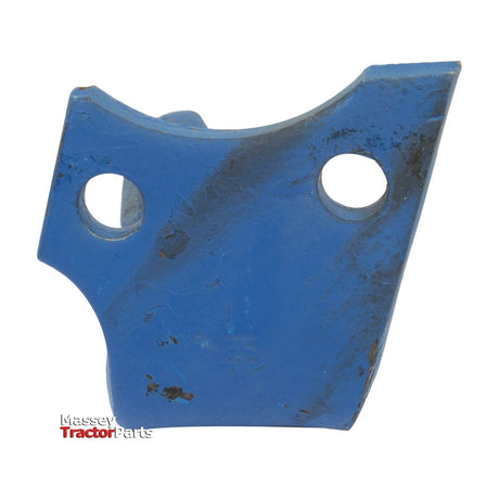 Hardfaced Power Harrow Blade 100x16x320mm LH. Hole centres: 66mm. Hole⌀ 17.5mm. Replacement for Perugini (Concept-Ransome), Rabewerk.
 - S.74793 - Massey Tractor Parts