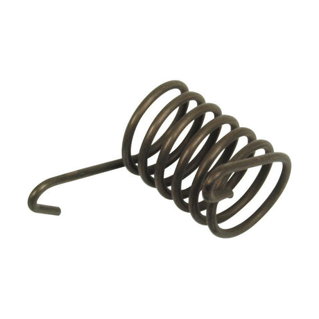 The Haytine Return Spring LH Replacement for Fransgard (product code: 40244 - S.78629) by Sparex features multiple loops and one extended end, compatible with Sparex LH fittings.