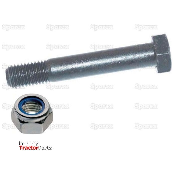 Hexagonal Head Bolt With Nut (TH) - M14 x 90mm, Tensile strength 10.9 ( Loose)
 - S.115022 - Farming Parts