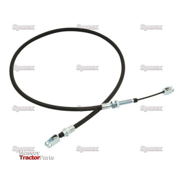 Hitch Cable, Length: 1272mm (50 3/32''), Cable length: 1110mm (43 23/32'') - S.65447 - Massey Tractor Parts