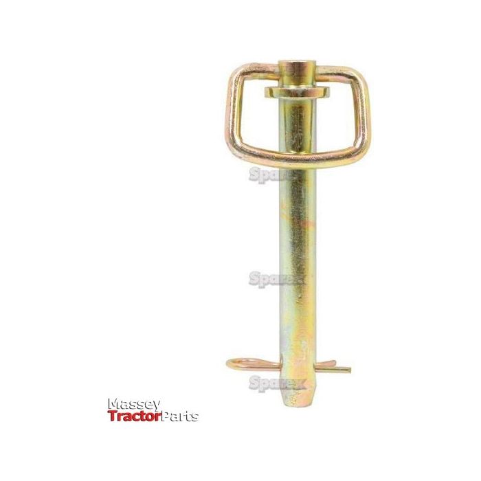 Hitch Pin with Grip Clip, Pin ⌀3/4", Working length: 6 3/16". - S.3013 - Farming Parts