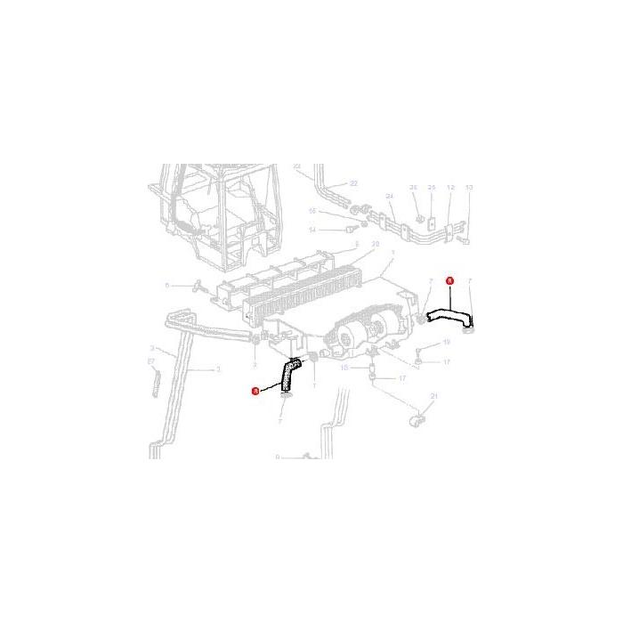 Hose - 3387515M1 - Massey Tractor Parts