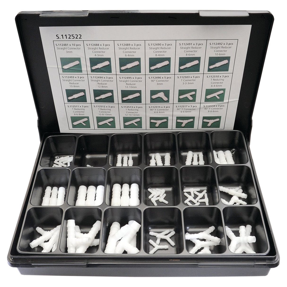 Hose Connector - Handipak (65 pcs.)
- S.112522 - Farming Parts