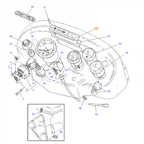 Housing - 1663555M92 - Massey Tractor Parts