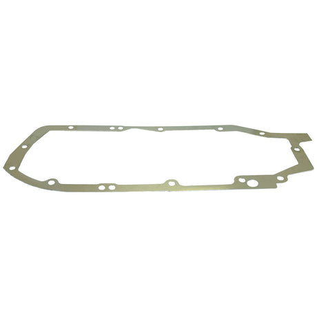 Curved Rotavator Blade (LH, 80x8mm) with precise hole alignment and a 14.5mm diameter, presented on a plain white background. Ideal for LH fitting applications, this Sparex product ensures a seamless fit as a replacement for Sovema models such as the 900-111-024 | Sparex Part No.S.72433.