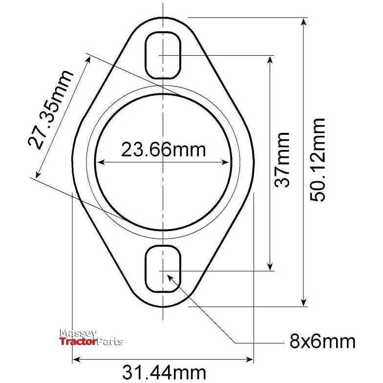 Hydraulic Bankable Spool Valve 3/8''BSP Ports Remote control cable Fixing kit
 - S.13490 - Farming Parts