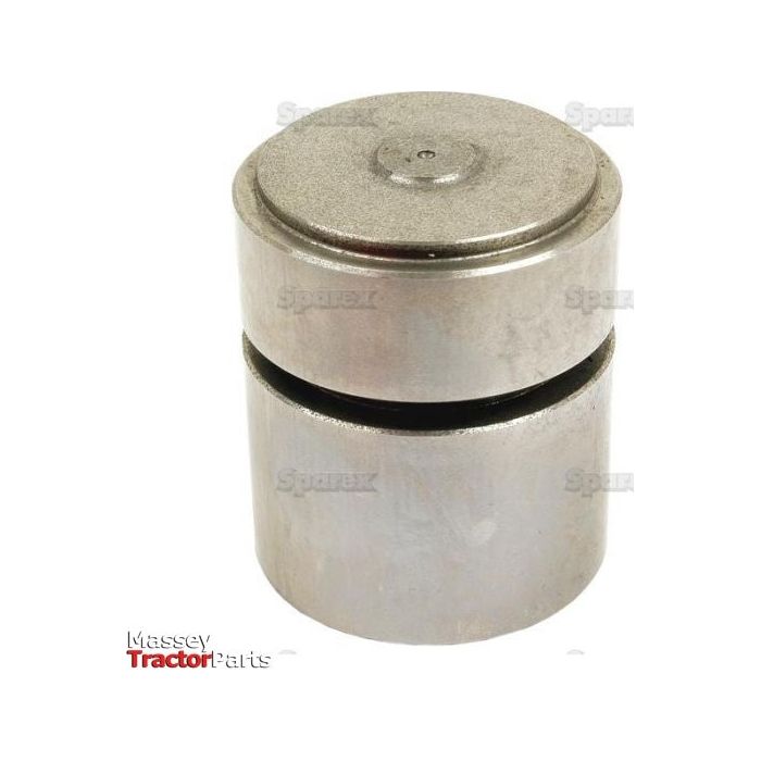 A cylindrical metal engine valve lifter for a tractor, identified as the Hydraulic Cylinder Piston (Sparex Part No.S.41360), is displayed against a white background. The Massey Tractor Parts logo, synonymous with high-quality Massey Ferguson components, is visible in the bottom left corner.