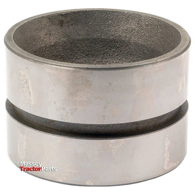 A metal cylindrical Hydraulic Cylinder Piston from Sparex, part number S.66194, featuring a recessed middle section designed for compatibility with Hydraulic Lift systems from Massey Tractor Parts.