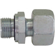 Introducing the Sparex Hydraulic Metal Pipe Stud Coupling: S.34761, featuring a hexagonal nut and male threaded end suitable for M26X1.5 specifications.