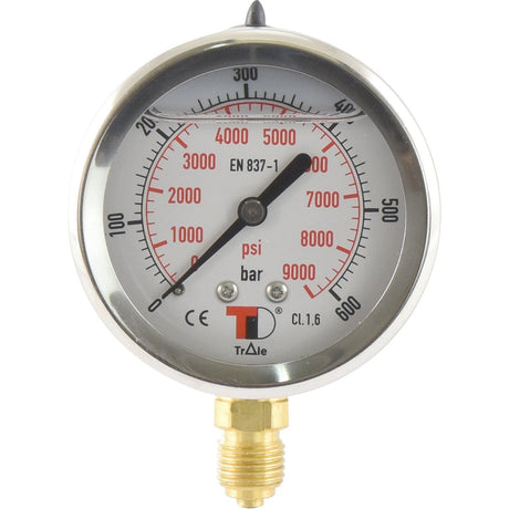 Hydraulic Pressure Gauge⌀63mm (0-600 Bar)
 - S.154020 - Farming Parts