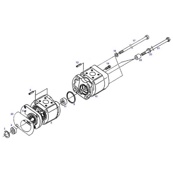 Fendt Hydraulic Pump High-Efficiency OEM System Component | G117940011010