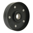 A Sparex Idler Pulley (Sparex Part No. S.66487) features a metal wheel hub assembly with a central bearing and multiple bolt holes around the edge to ensure smooth rotation.