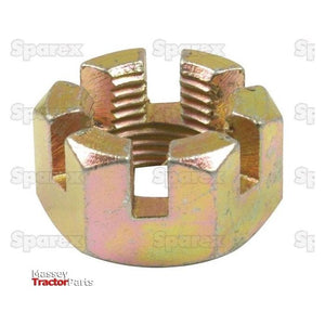 Imperial Castle Nut, Size: 3/4" UNF (Din 935) Tensile strength: 8.8 - S.40213 - Farming Parts