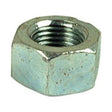 A close-up of a Sparex Imperial Hexagon Nut, 7/8'' UNF (DIN 934), with a threaded interior and zinc plating (Sparex Part No. S.1018).