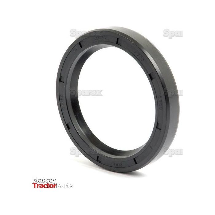 A close-up of a round black rubber oil seal part, displayed against a white background, with the text "Massey Tractor Parts" and "Sparex" faintly visible. The Sparex Imperial Rotary Shaft Seal (2 5/8'' x 3 1/2'' x 1/2'', Part No.S.41549)features a Double Lip design for enhanced durability.