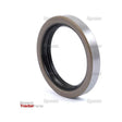 The Imperial Rotary Shaft Seal, 3 1/4'' x 4 1/4'' x 5/8'' (Sparex Part No. S.57936) features a metal circular ring with an inner black rubber lining and the text "Massey Tractor Parts" at the bottom left. It is positioned against a white background.