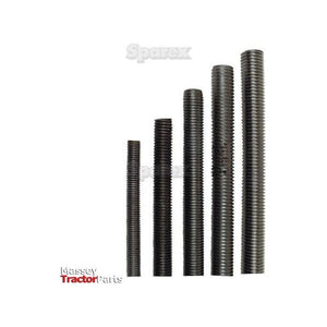 Imperial Threaded Bar, Size: ⌀3/4'', Length: 3Ft, UNF Unplated. - S.1276 - Farming Parts