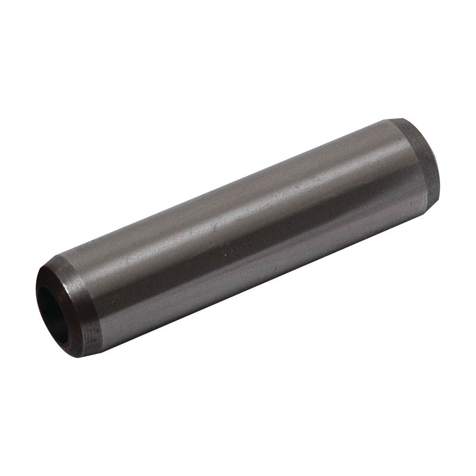 An Inlet/Exhaust Valve Guide, specifically the Sparex Part No. S.62062 from the brand Sparex, which is a cylindrical metal pin with beveled edges, is likely used in mechanical or industrial applications.