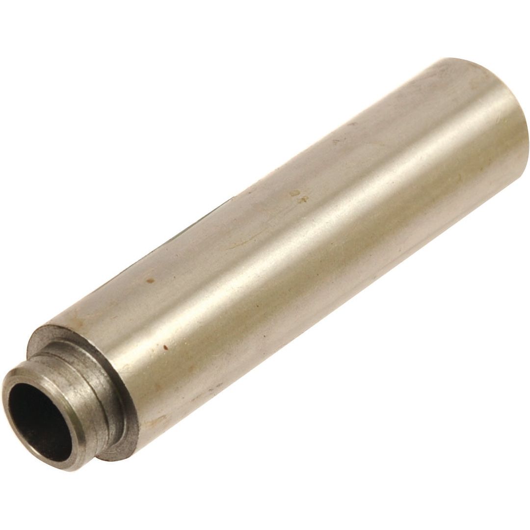 A cylindrical metal tube with an opening at one end, resembling a Sparex Inlet Valve Guide (Sparex Part No. S.67371), commonly found in Massey Ferguson tractors.