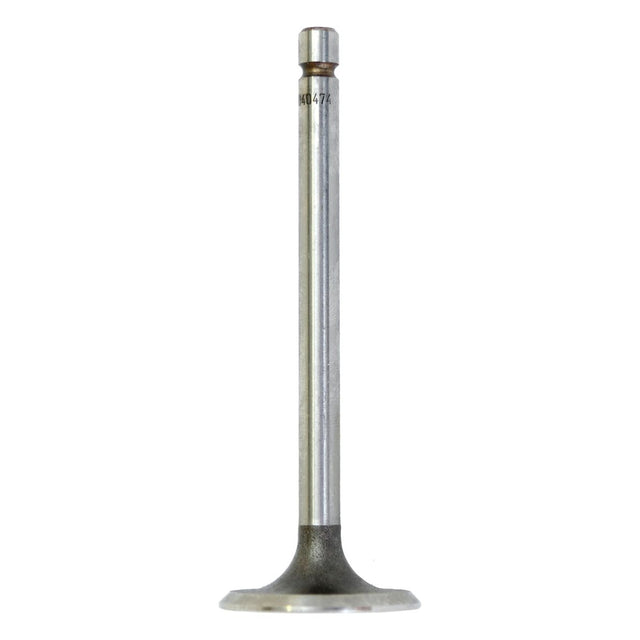 The Sparex Inlet Valve (Sparex Part No. S.40474), a steel engine component featuring a cylindrical stem and flat valve head, typically used in internal combustion engines, stands upright against a white background, showcasing its precise seat angle.