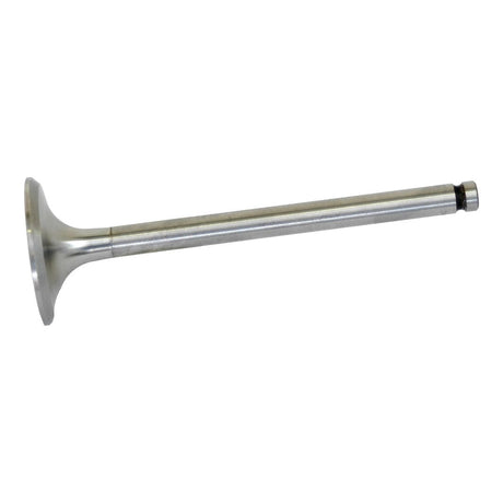 The Sparex Inlet Valve, model S.40476, is a single metallic exhaust valve designed for internal combustion engines. It features a round valve head with a slender stem and has a seat angle of 45 degrees.