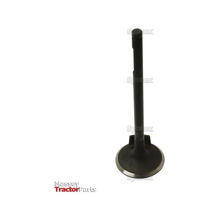 A single black metallic inlet valve stem and head on a white background, labeled with "Inlet Valve | Sparex Part No. S.62058.